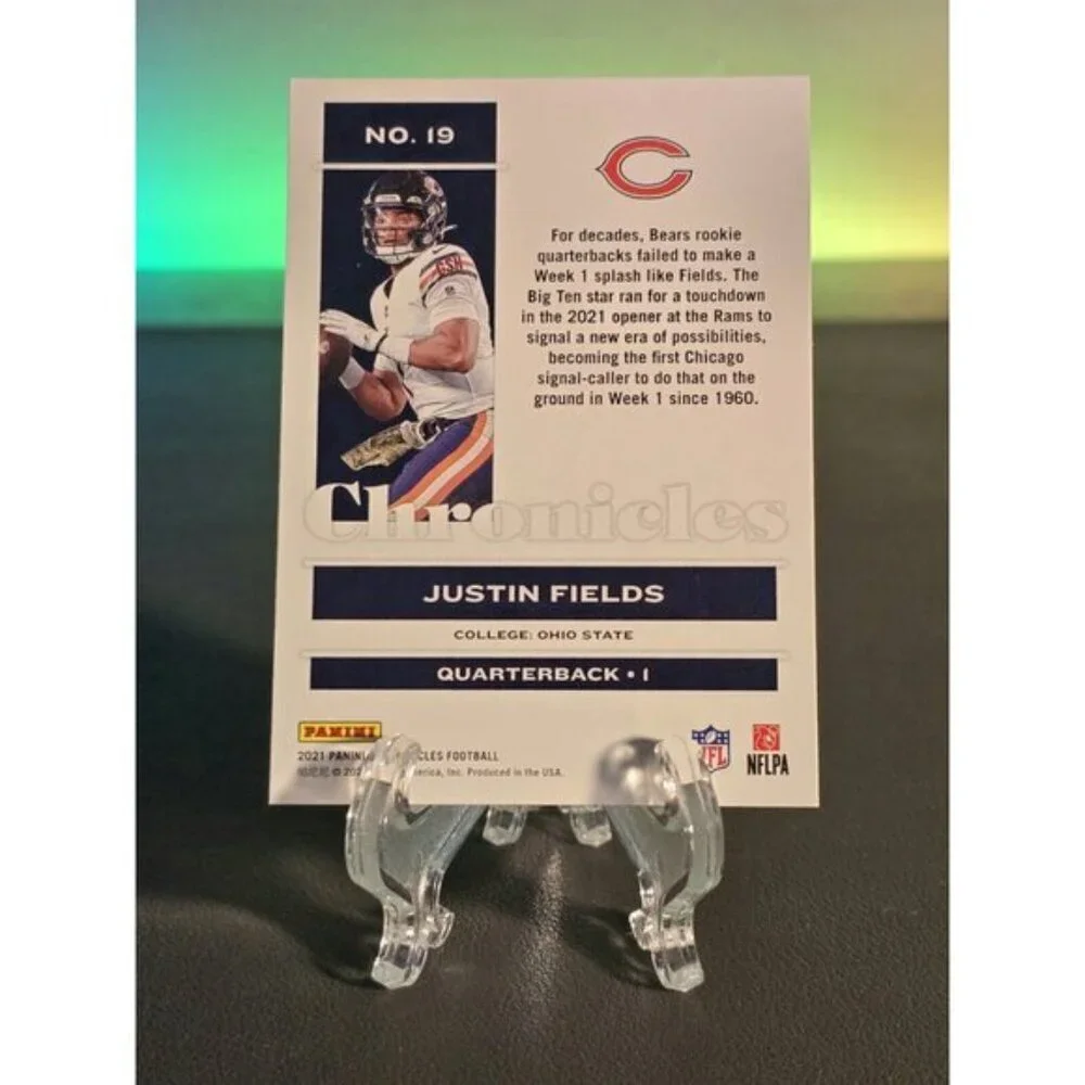 2021 Panini Chronicles - Bronze #19 Justin Fields (RC)